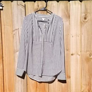 J Crew NWT pleated tuxedo shirt